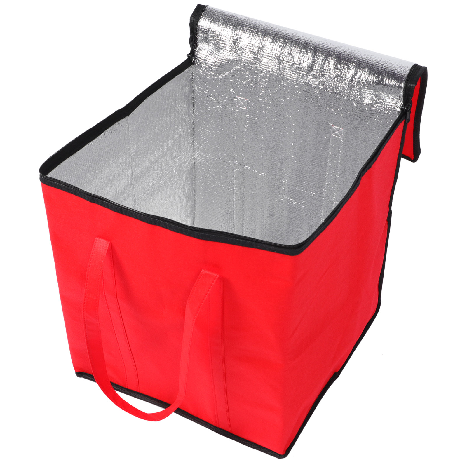 Food Storage Bag - กระเป๋าเก็บอาหารแบบมีฉนวนกันความร้อน 1 ชิ้น สีสันสดใส มีหูหิ้ว พกพาสะดวก