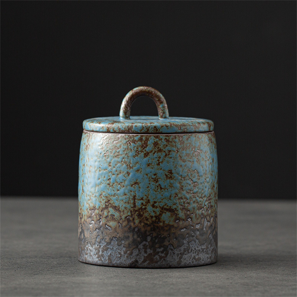 Food Storage With Dividers - เซรามิคชาแคดดี้ปิดผนึก Jar กล่องชาขนาดเล็กแบบพกพาถังเก็บ Candy Jars อาหารคอนเทนเนอร์ชา