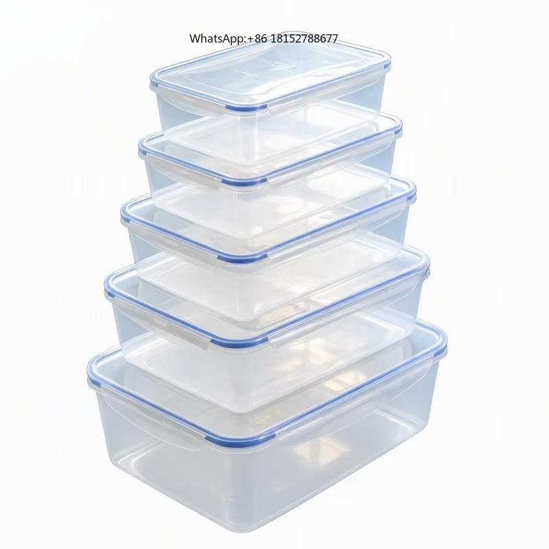 Food Storage Containers - แม่พิมพ์กล่องเก็บอาหารแบบกำหนดเอง แม่พิมพ์กล่องพลาสติกสำหรับเก็บรักษาอาหาร แม่พิมพ์กล่องทรงสี่เหลี่ยมผืนผ้า