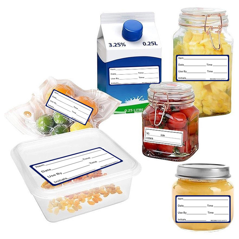 300 ชิ้น/ม้วน ฉลากเก็บอาหารแบบ - Food Storage Labels บทวิจารณ์และราคา