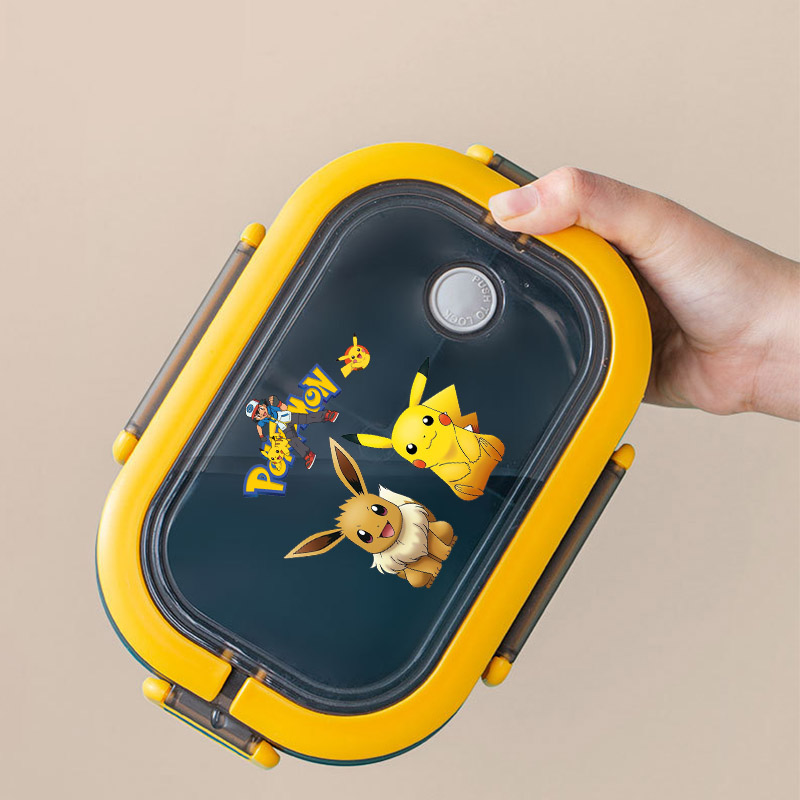 กล่องข้าวอนิเมะโปเกมอนแบบพกพา  - Food Storage With Dividers บทวิจารณ์และราคา