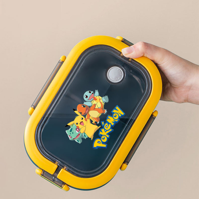 กล่องข้าวอนิเมะโปเกมอนแบบพกพา  - Food Storage With Dividers บทวิจารณ์และราคา