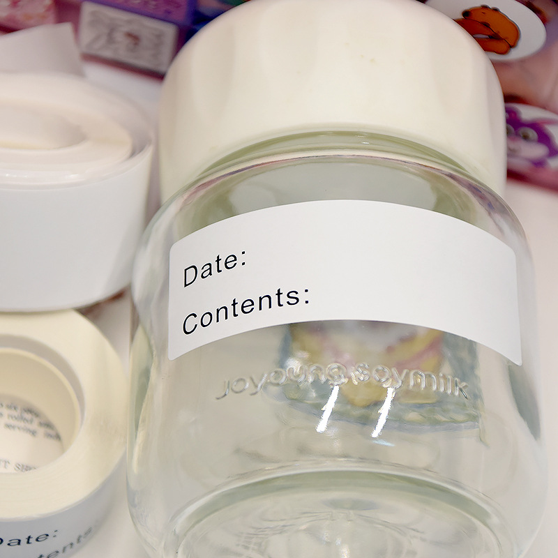 Self-กาวที่ถอดออกได้ฉลากเก็บอา - Food Storage Labels บทวิจารณ์และราคา
