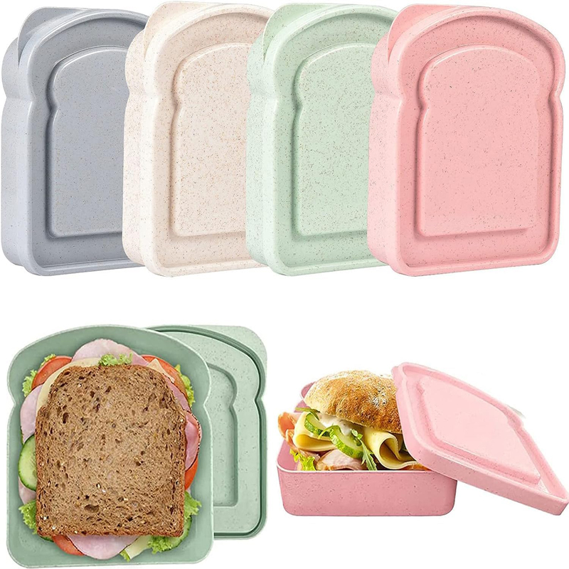 ภาชนะแซนวิชกล่องอาหารกลางวันกล - Food Storage Oven Safe บทวิจารณ์และราคา