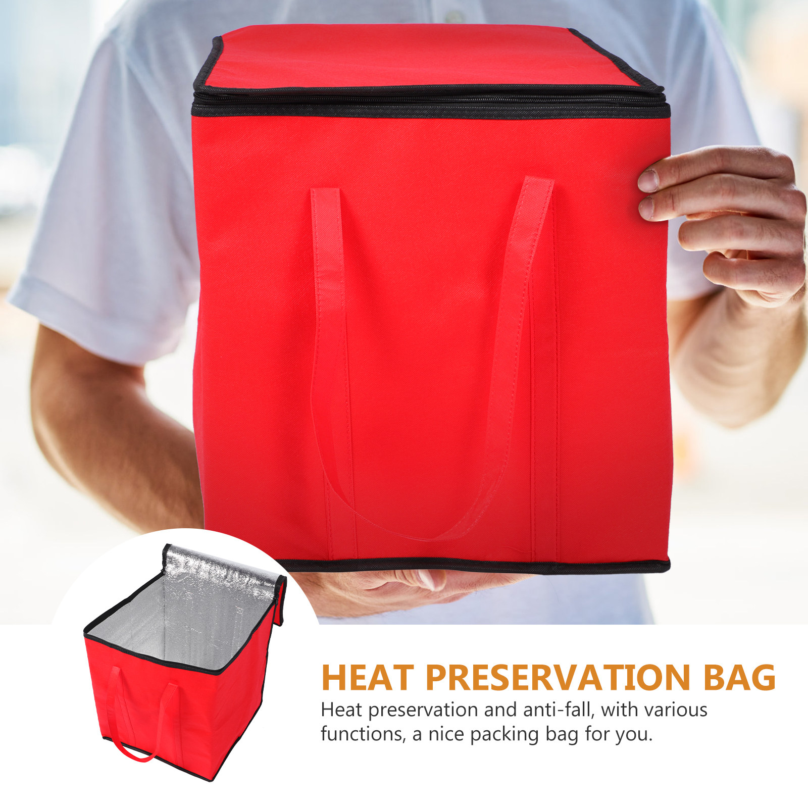 กระเป๋าเก็บอาหารแบบมีฉนวนกันคว - Food Storage Bag บทวิจารณ์และราคา