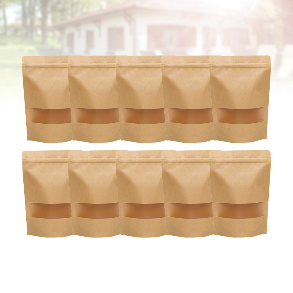 50 ชิ้น ถุงซิปล็อคตั้งได้ ทำจา - Food Storage Bag บทวิจารณ์และราคา