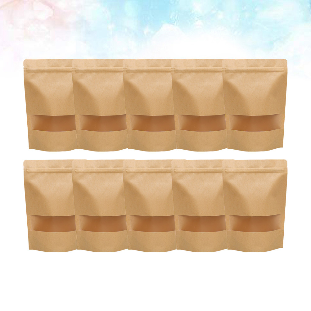 50 ชิ้น ถุงซิปล็อคตั้งได้ ทำจา - Food Storage Bag บทวิจารณ์และราคา