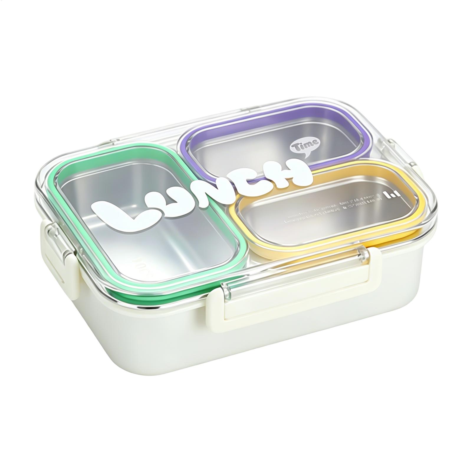 กล่องอาหารกลางวันสแตนเลสแบบแบ่ - Food Storage With Dividers บทวิจารณ์และราคา
