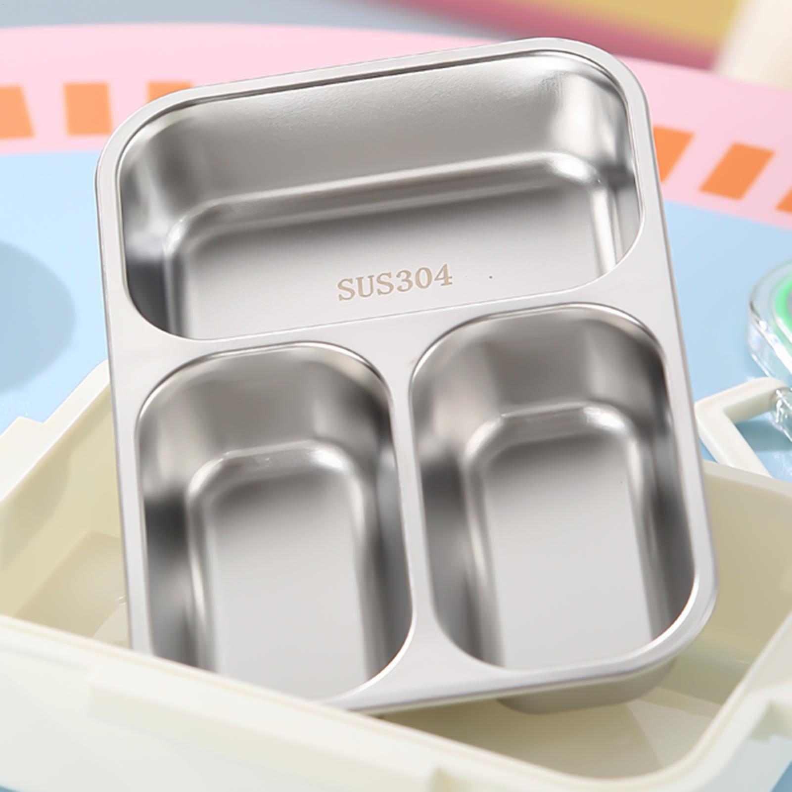 กล่องอาหารกลางวันสแตนเลสแบบแบ่ - Food Storage With Dividers บทวิจารณ์และราคา
