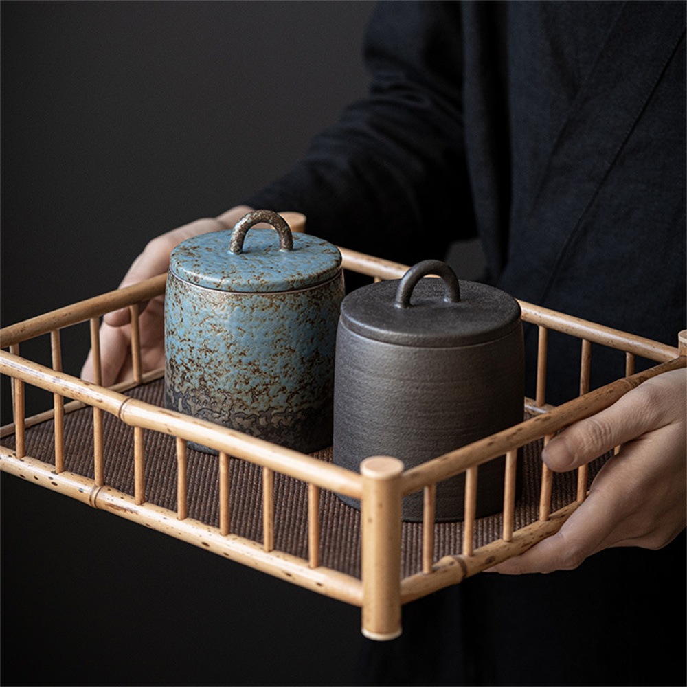 เซรามิคชาแคดดี้ปิดผนึก Jar กล่ - Food Storage With Dividers บทวิจารณ์และราคา