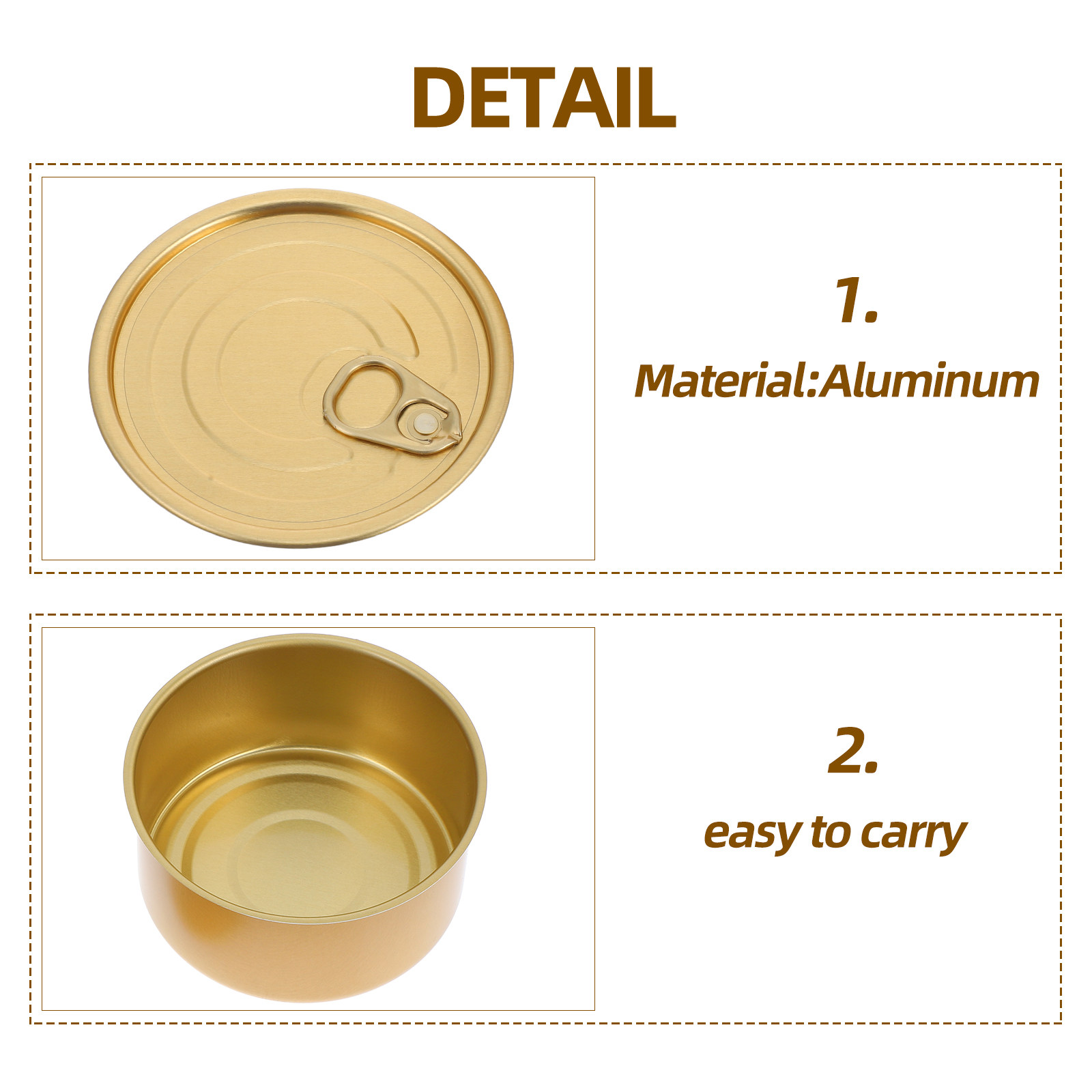 ชุดกระป๋องอะลูมิเนียมน้ำหนักเบ - Food Storage Containers บทวิจารณ์และราคา