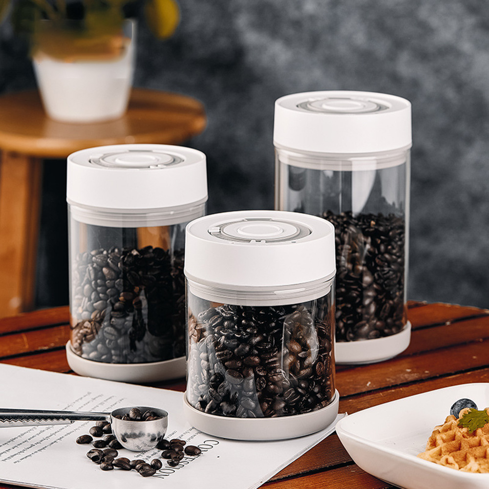 โถแก้วเก็บเมล็ดกาแฟแบบกันความช - Food Storage Meals บทวิจารณ์และราคา