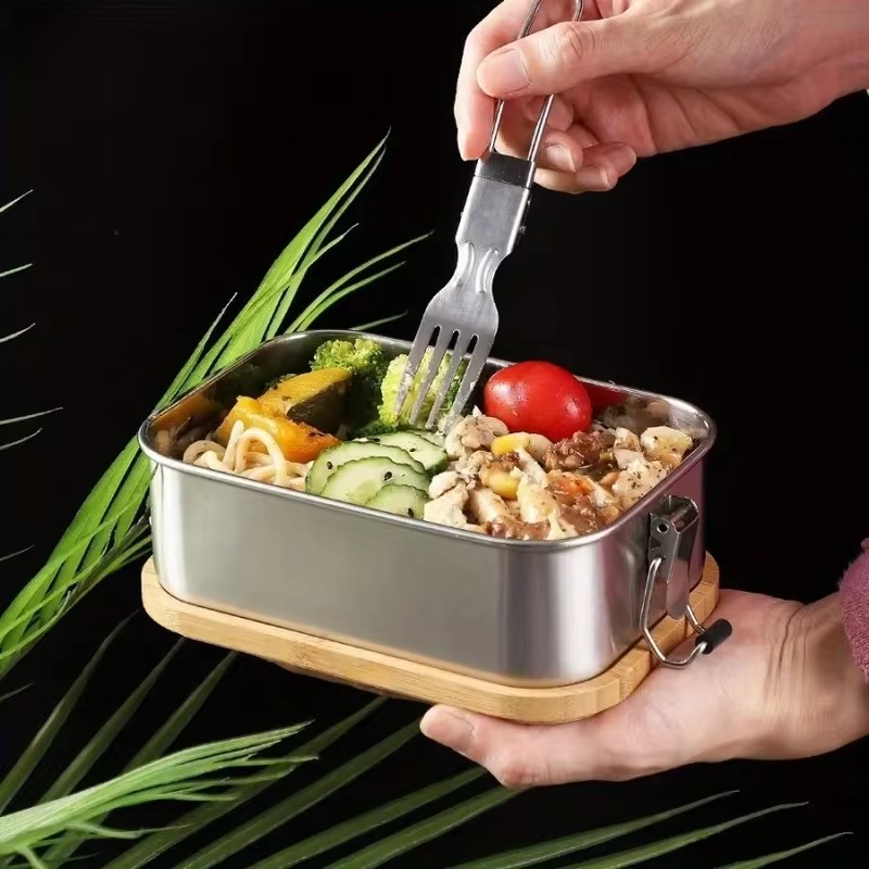 กล่องอาหารกลางวันสแตนเลส 304 ท - Food Storage Meals บทวิจารณ์และราคา