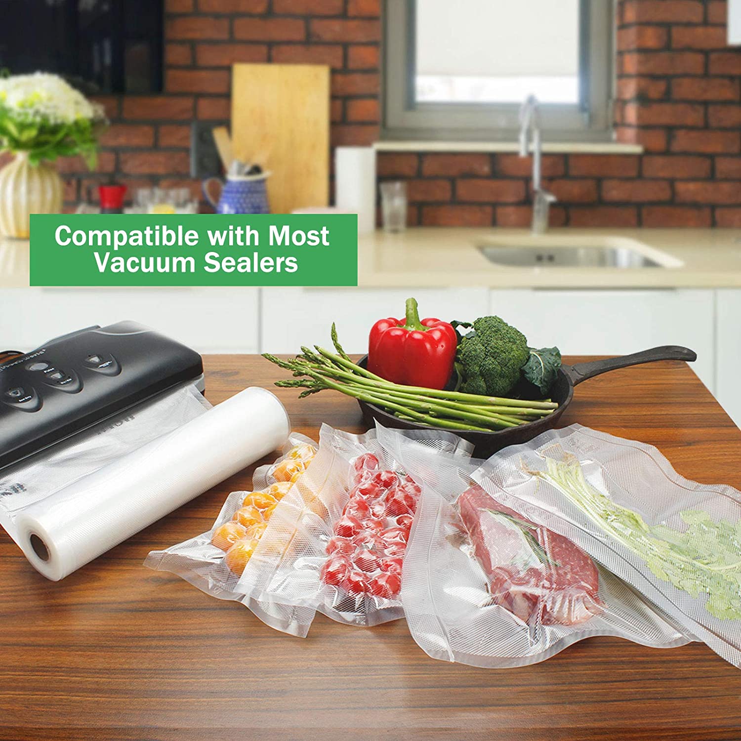 ถุงสูญญากาศสําหรับอาหาร ถุงเก็ - Food Storage Bag บทวิจารณ์และราคา