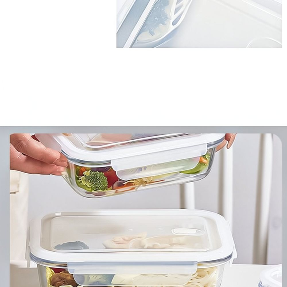 กล่องอาหารกลางวันแบบแบ่งช่อง ท - Food Storage With Dividers บทวิจารณ์และราคา